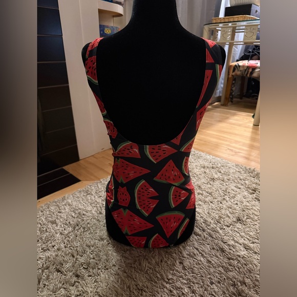 Watermelon Slice Print Swimsuit - Picture 2 of 2